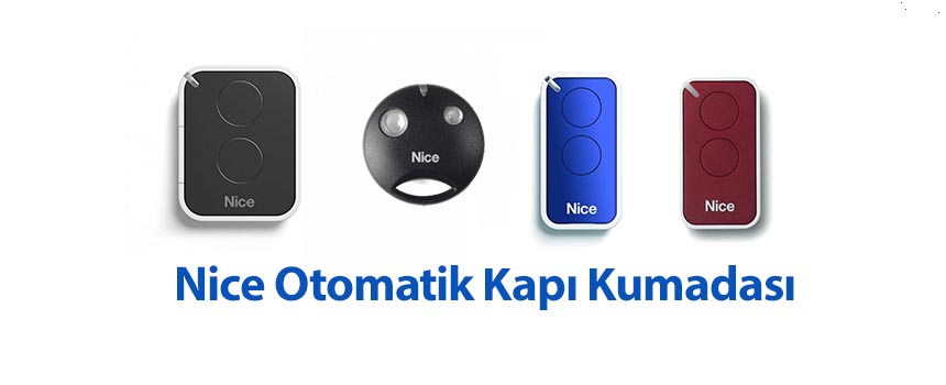 Nice kapı kumandaları