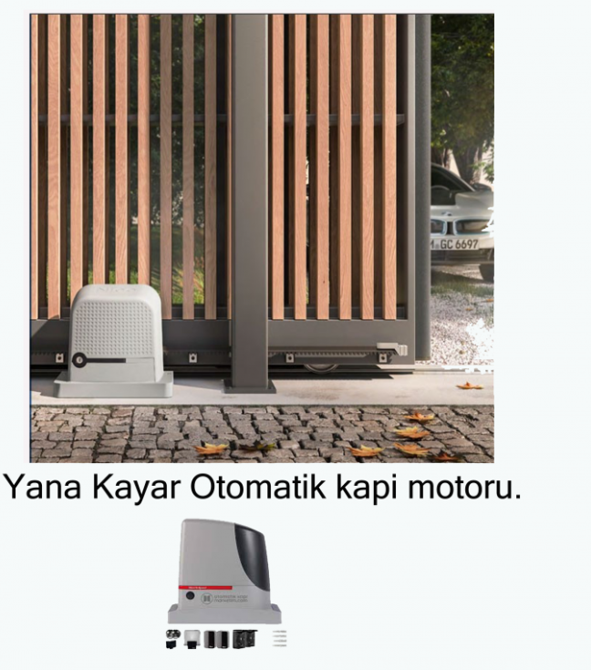 NİCE ROBUS 600 kapı motoru